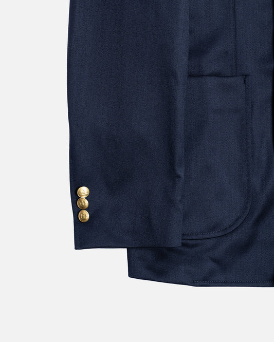 D.C. White Navy Double Breasted Club Blazer