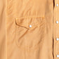 Wythe New York Tencel Gabardine Pearlsnap Shirt - Apricot