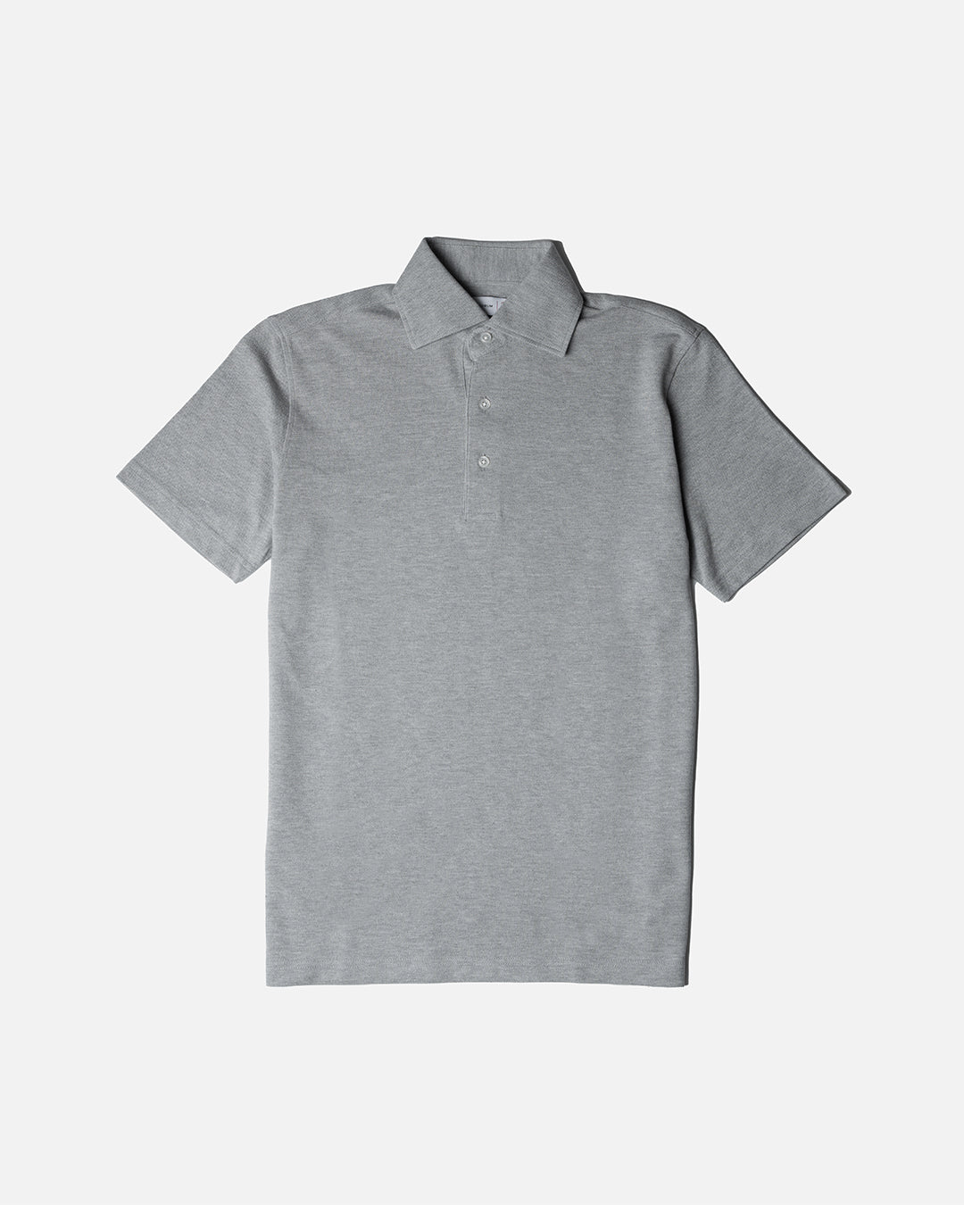 The Decorum Short Sleeve Polo Shirt - Grey