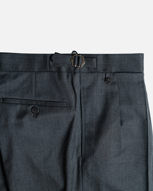 Bernard Zins Dark Grey Wool Trousers (BAC J)