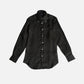 Kamakura Black Linen Napoli Shirt