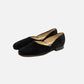 Bowhill and Elliott Black Suede Grecian Slippers