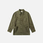 Le Mont Saint Michel Olive Garbardine Work Jacket