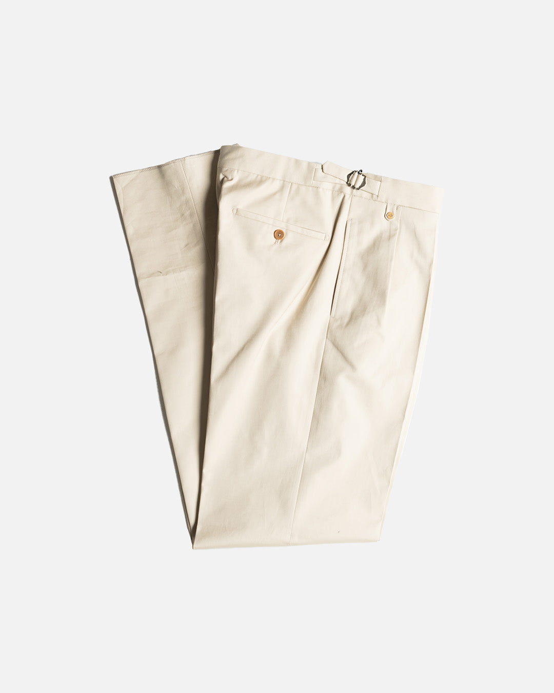 Bernard Zins Beige Cotton Trousers (BAC J)