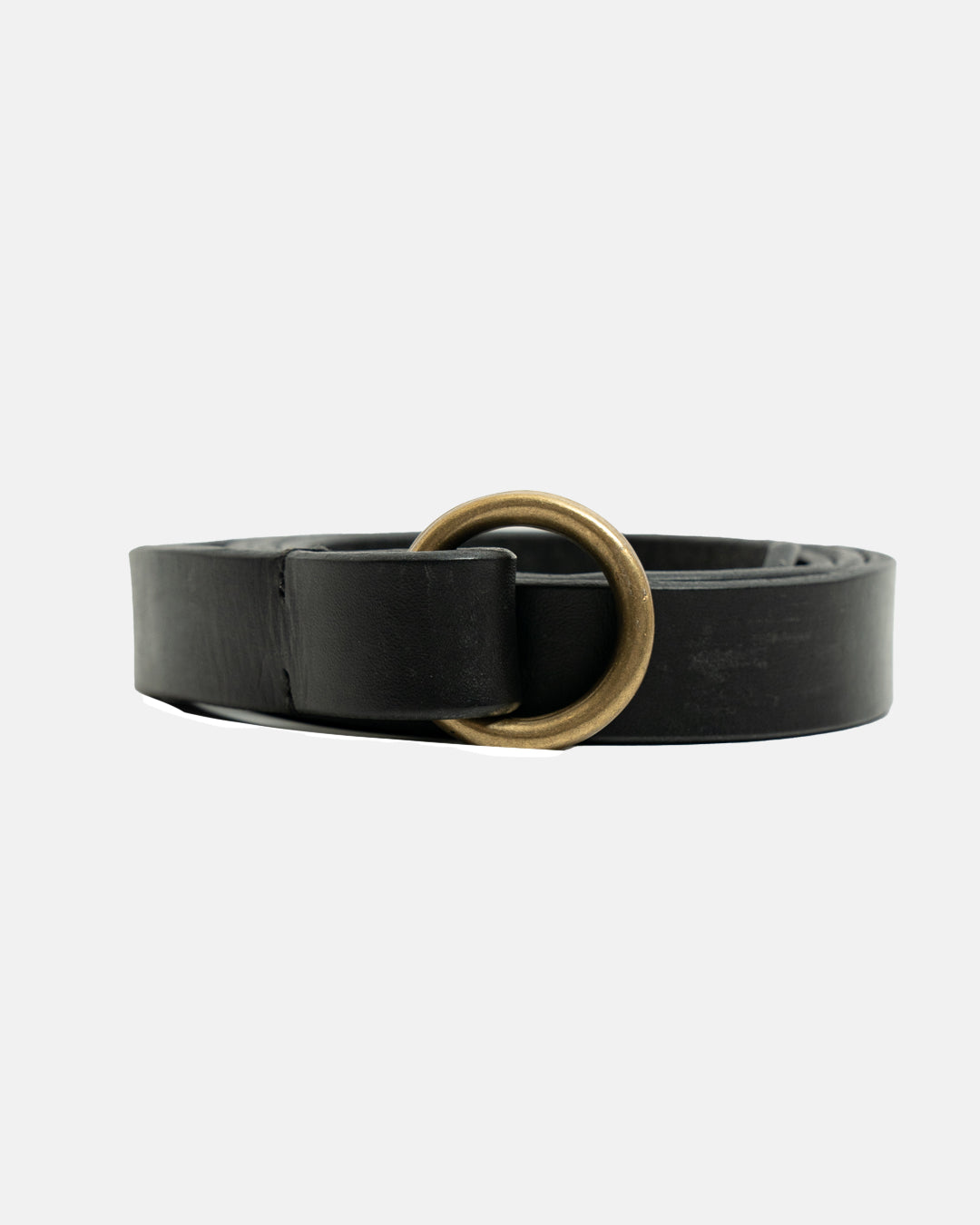 The Decorum 3/4" Ring Belt Black