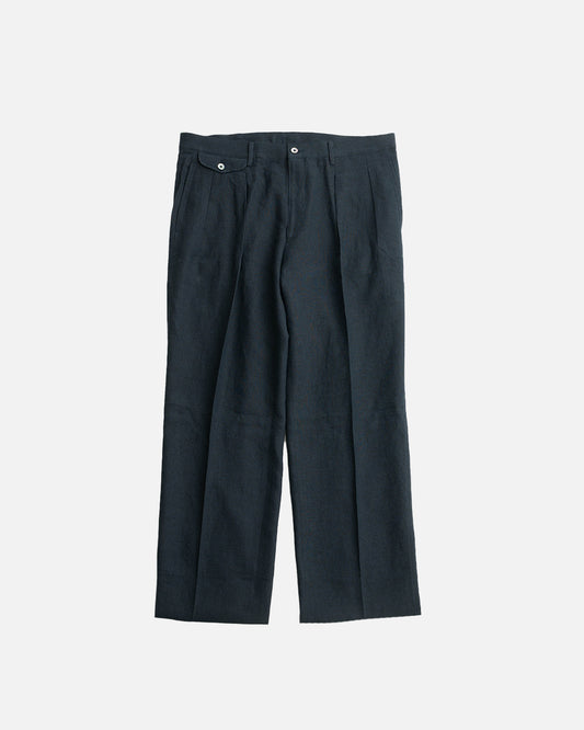 YK Navy  Wide Trousers