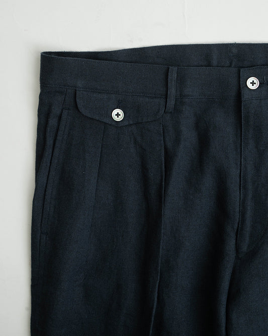 YK Navy  Wide Trousers