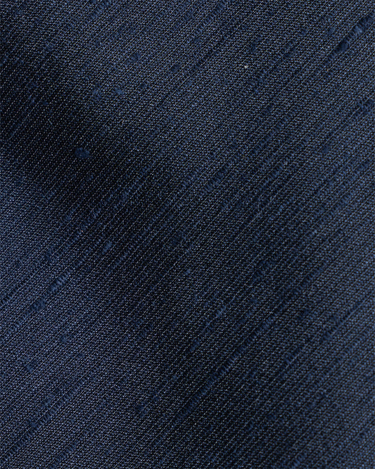 Bigi Cravatte Navy Raw Silk Tie