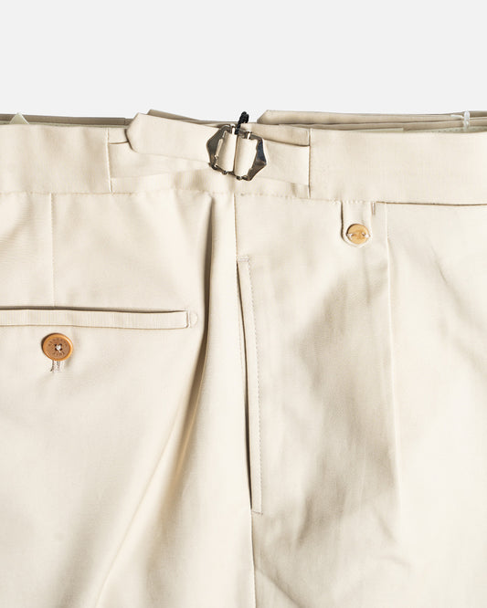 Bernard Zins Beige Cotton Trousers (BAC J)