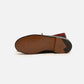 J.M. Weston 180 Loafer Navy/White/Burgundy Box Calf D Width