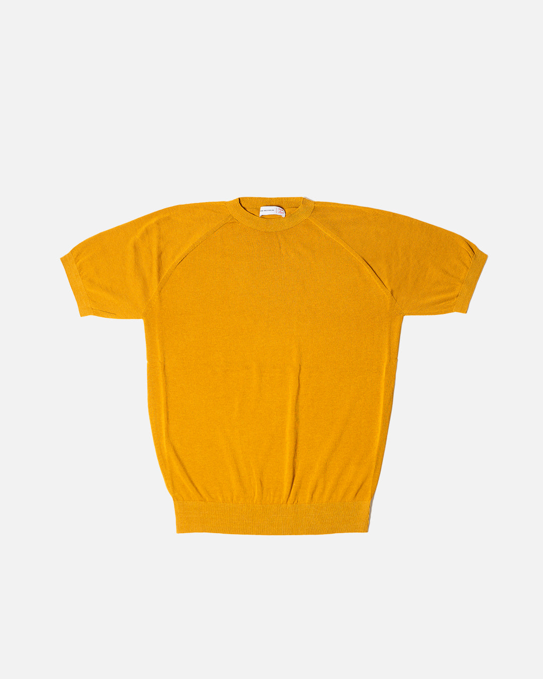 The Decorum Off Duty Yellow Knit T-Shirt (New)