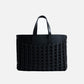Il micio Black Vachetta Pescatore Tote Bag (NB-1)