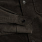 YK Dark Brown Stand Collar Work Jacket FW24