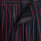 YK Red / Navy Wide Trousers