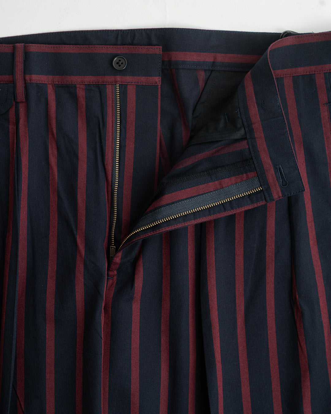 YK Red / Navy Wide Trousers