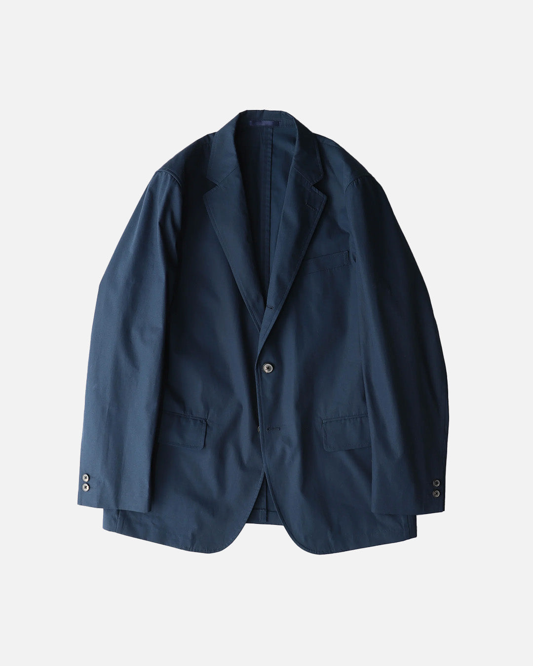 D.C. White Navy Poplin Sack Suit