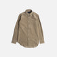 Kamakura Taupe Corduroy Button Down Shirt