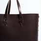 Il micio Dark Brown Vachetta Pescatore Tote Bag Dark Brown (NB-1)