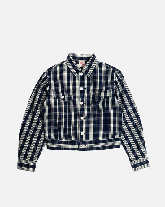 Bryceland's Check Indigo Cash Jacket