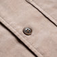 YK Taupe Stand Collar Work Jacket FW24