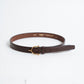 Tory Leather 1" Spur Buckle Belt 2352 Havana