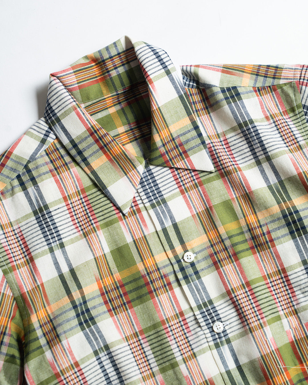 Bryceland's Green Madras Bowling Blouson