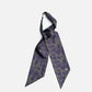 YK Olive/Purple Printed Scarf FW24