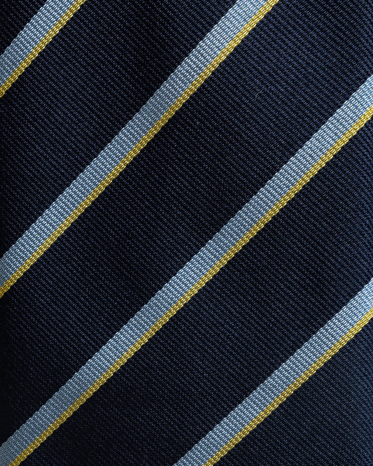 Bigi Cravatte Navy/Blue Striped Tie