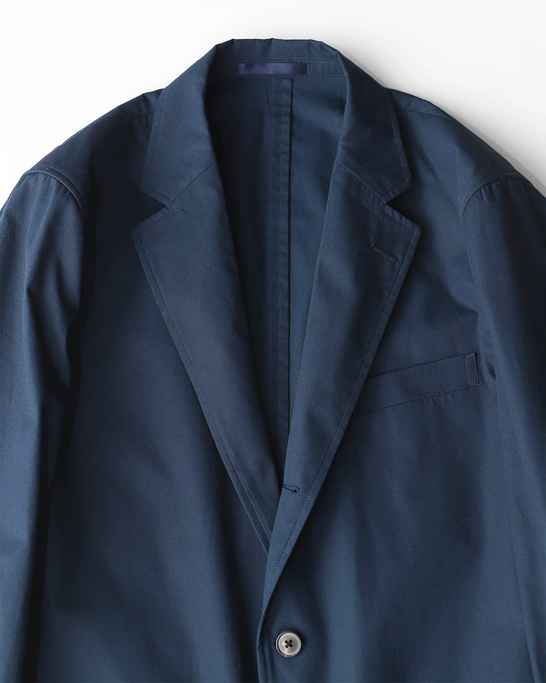 D.C. White Navy Poplin Sack Suit