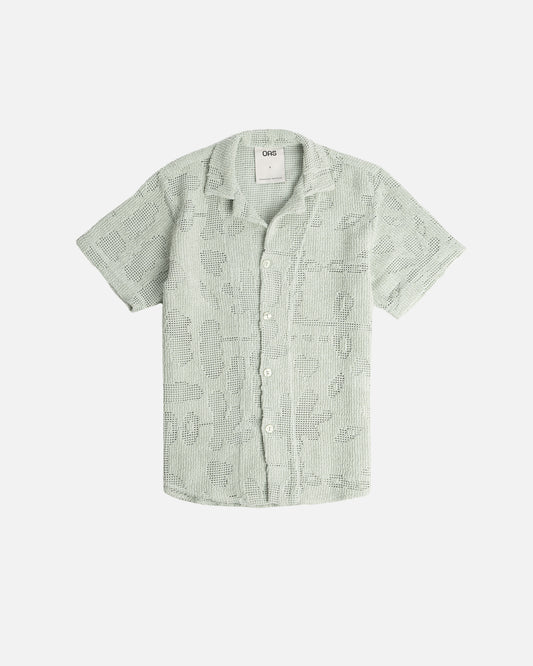 OAS Galbanum Cuba Crochet Shirt