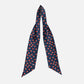 YK Red Dot Navy Scarf