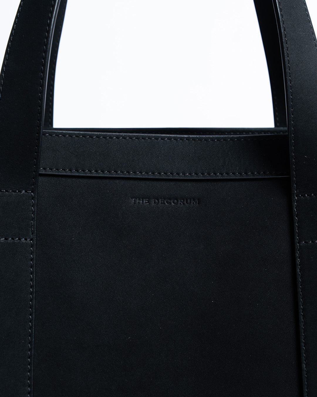 Black Nubuck - The Decorum Tote Bag