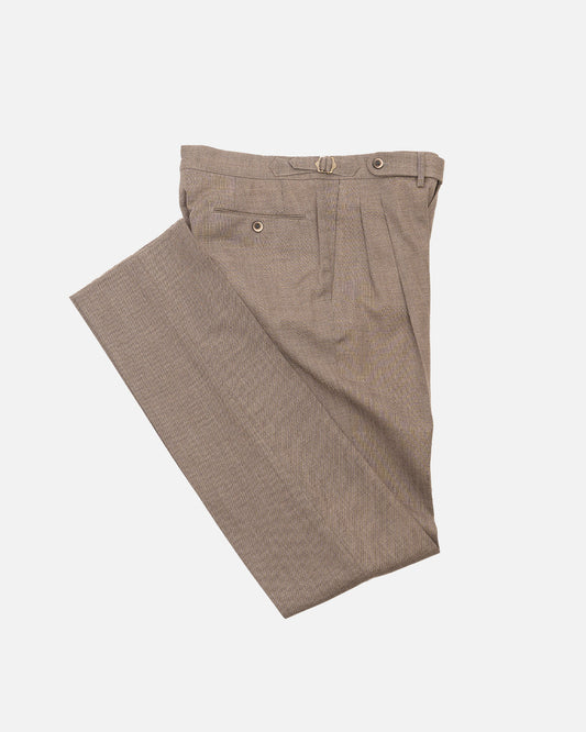 Echizenya Light Brown Wool Pants