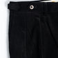 The Decorum Grant Trousers in Black Cotton Corduroy