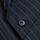 Casa Del Sarto Navy Stripe Double Breasted Suits