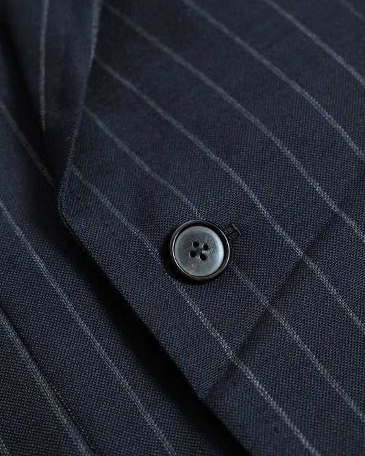 Casa Del Sarto Navy Stripe Double Breasted Suits