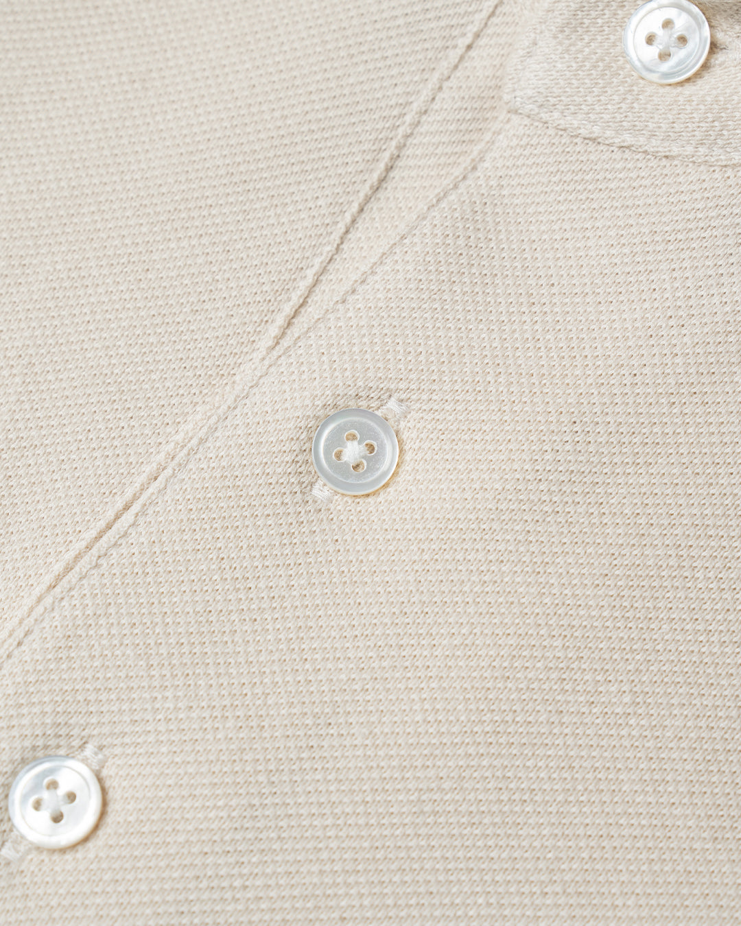 The Decorum Short Sleeve Polo Shirt - Beige