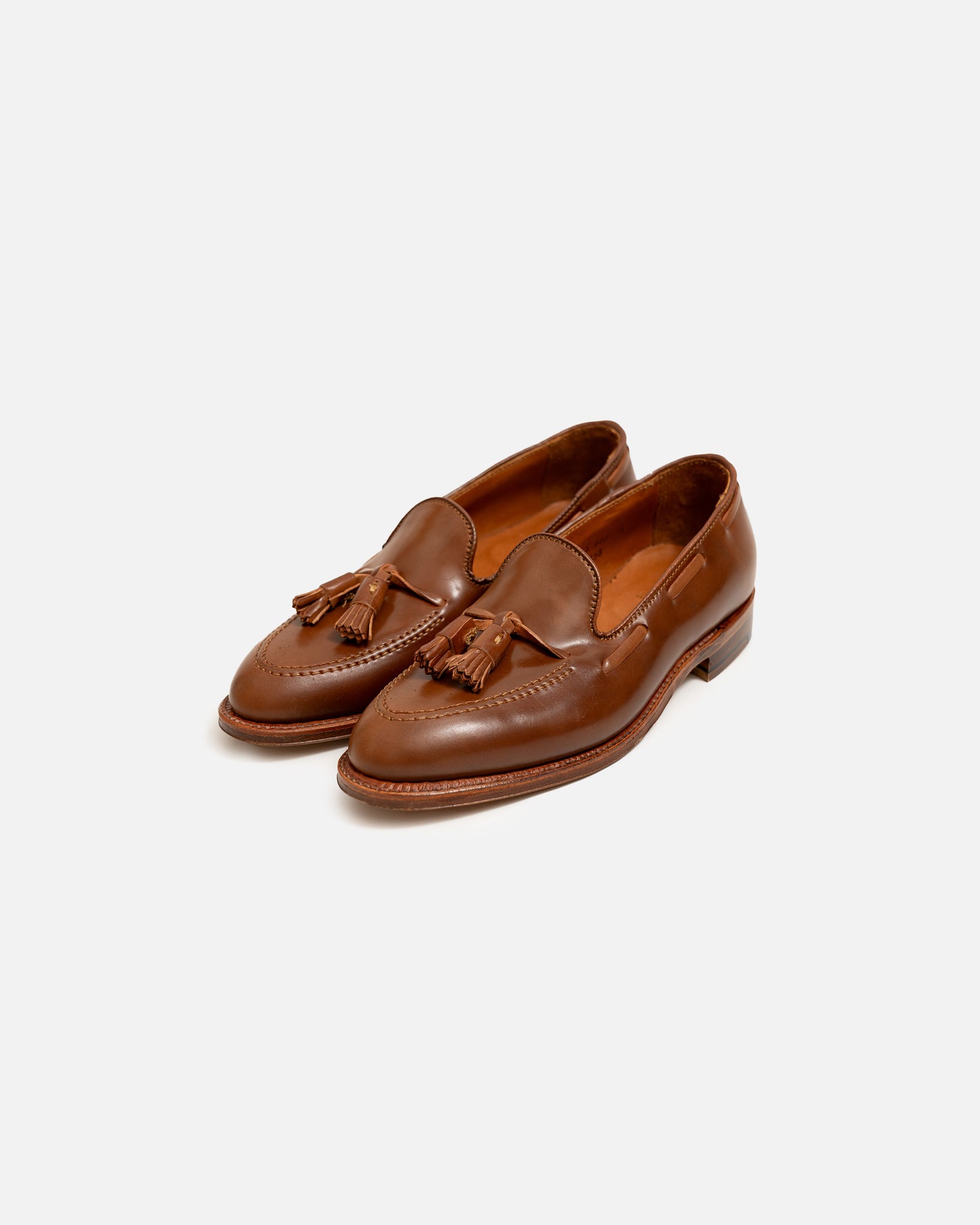 Alden Tassel Loafers Whisky Shell Cordovan 3658D