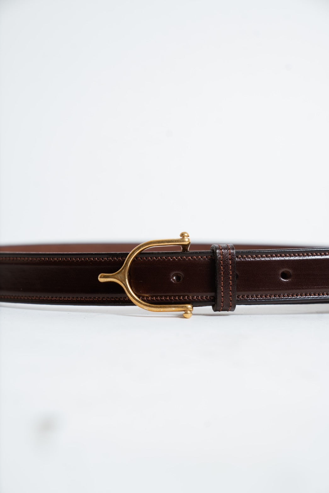 Tory Leather 1" Spur Buckle Belt 2352 Havana