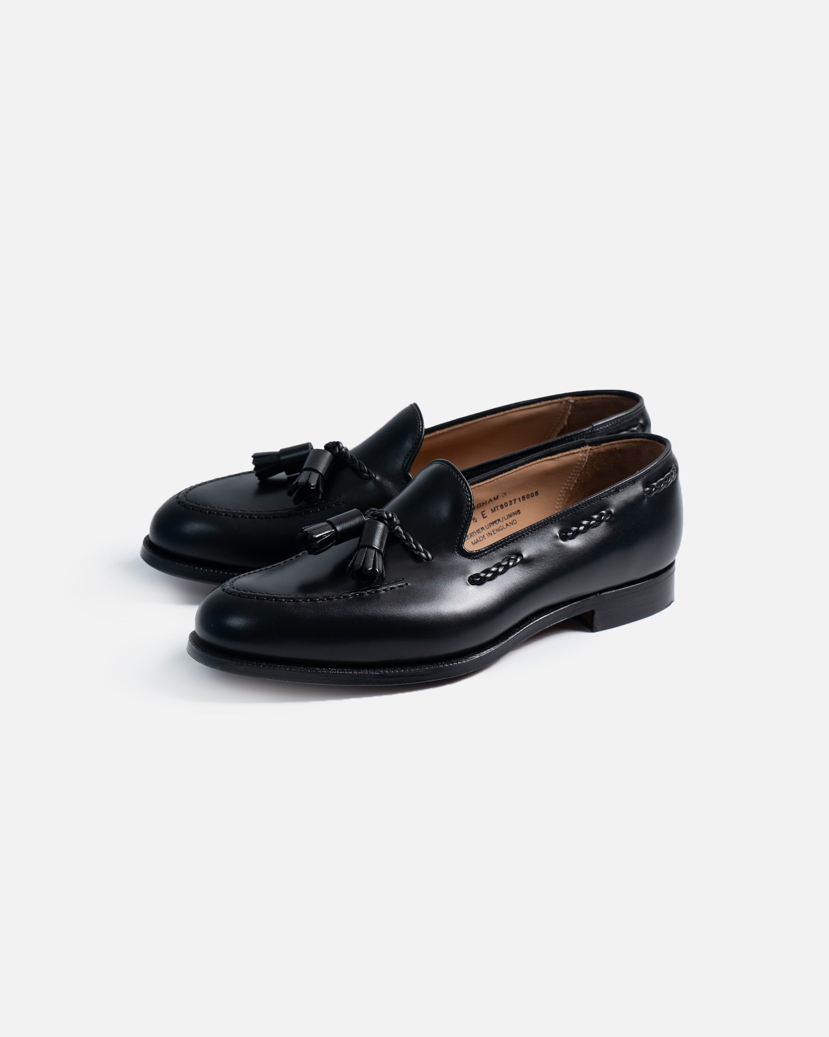 Crockett & Jones Langham Black Calf – The Decorum Bangkok