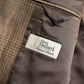 Casa del sarto Beige Glen Check Linen Maison Hellard Sport Jacket