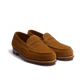 J.M. Weston 180 Loafer Beachnut Suede D Width
