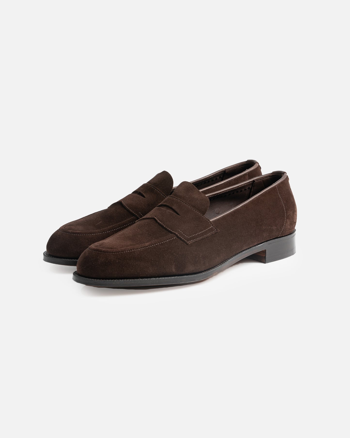 Edward Green Unlined Piccadilly Mink Suede