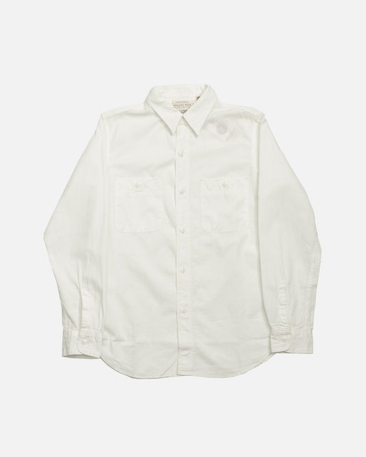 Fullcount 4810 White Chambray Shirt