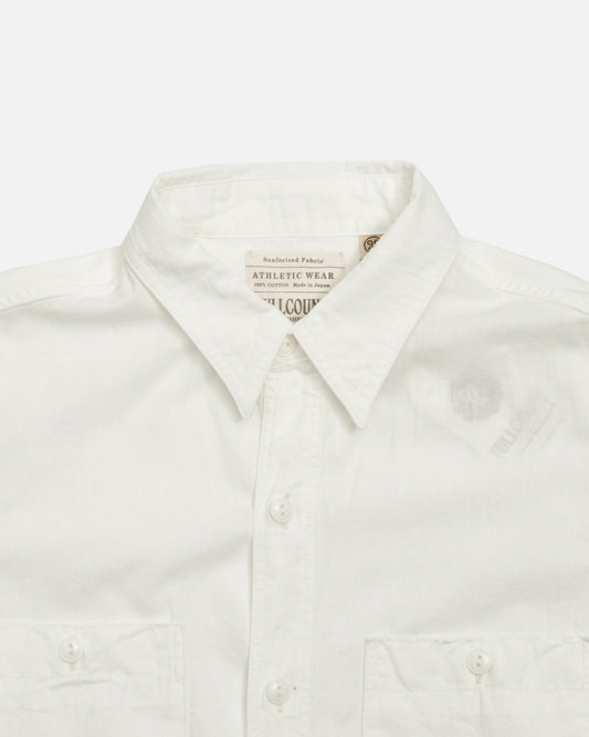 Fullcount 4810 White Chambray Shirt
