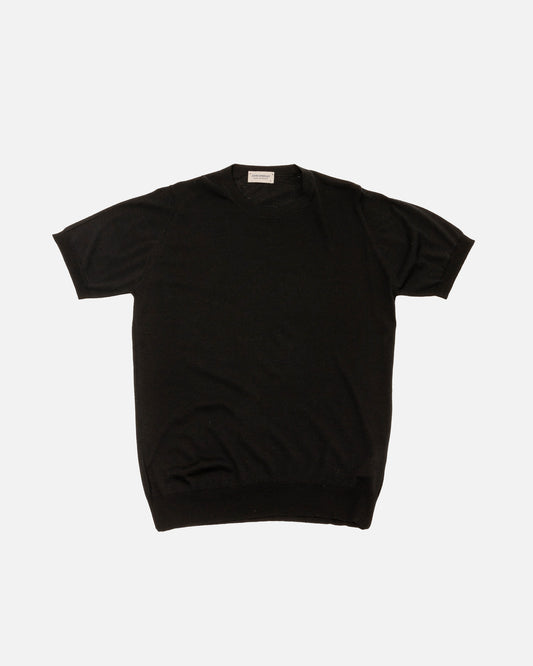 John Smedley Hilcote 309 T-shirt Black