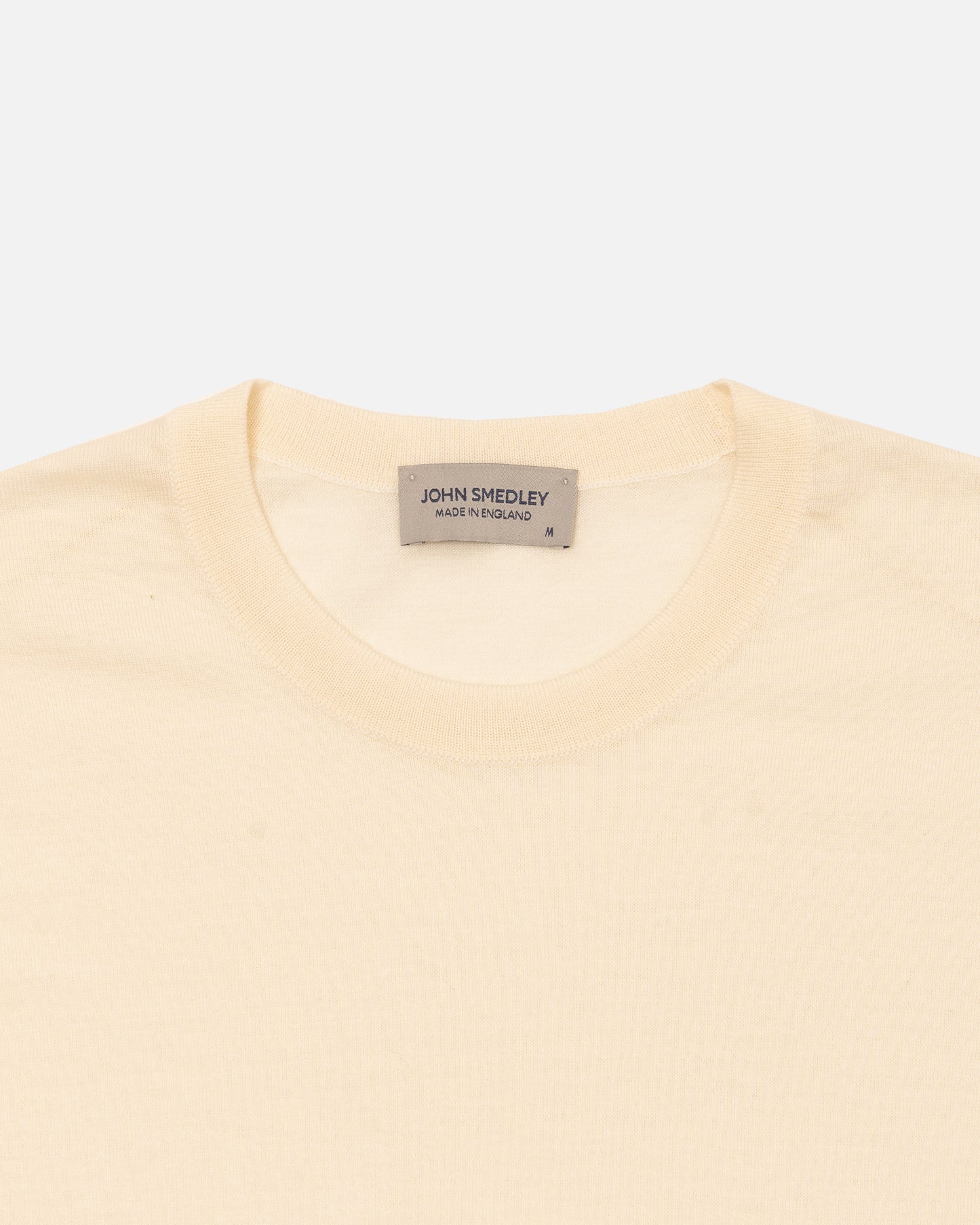 John Smedley Hilcote 309 T-shirt Chalk