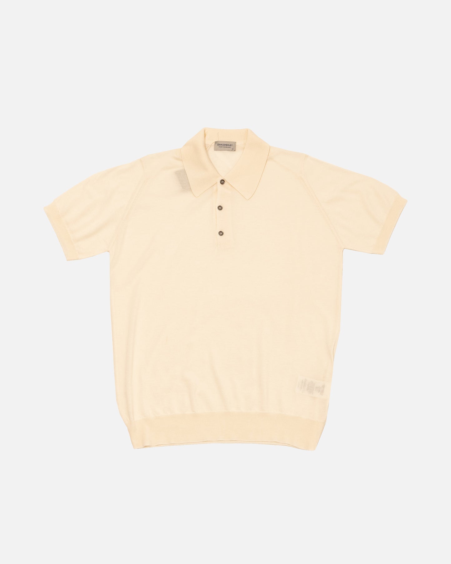 John Smedley Peaks 309 Polo-shirt Chalk