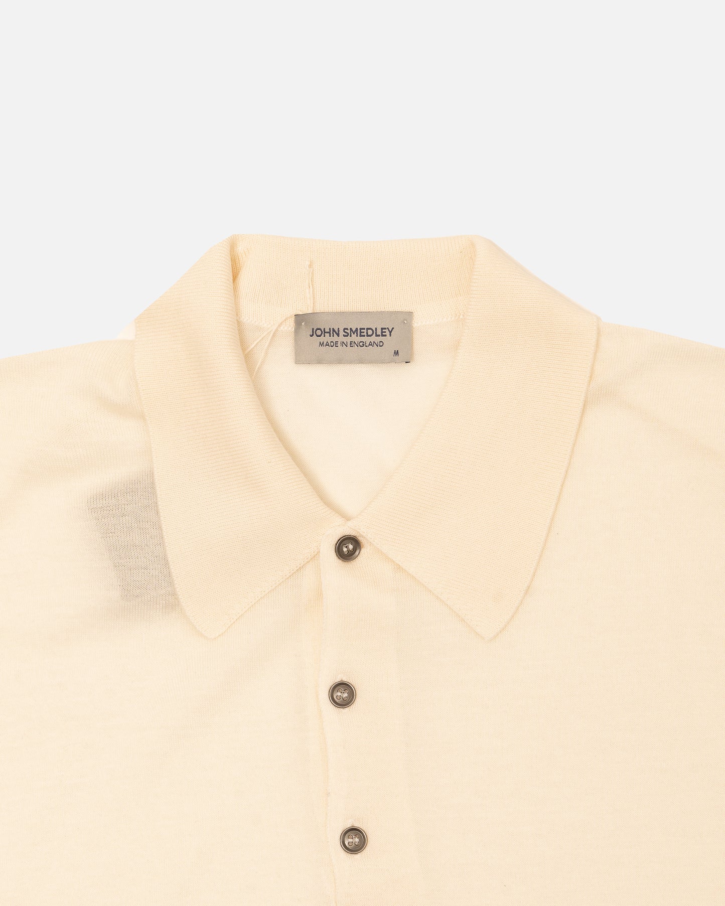 John Smedley Peaks 309 Polo-shirt Chalk