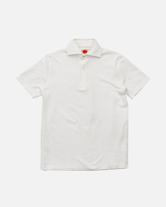 The Decorum Short Sleeve Polo Shirt - White